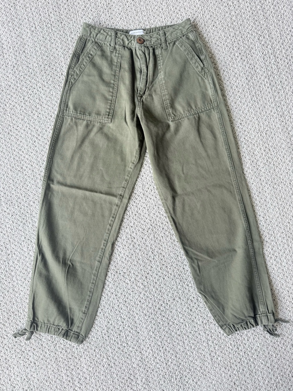 Urban Outfitters Olive Green Cargo Jogger Pants